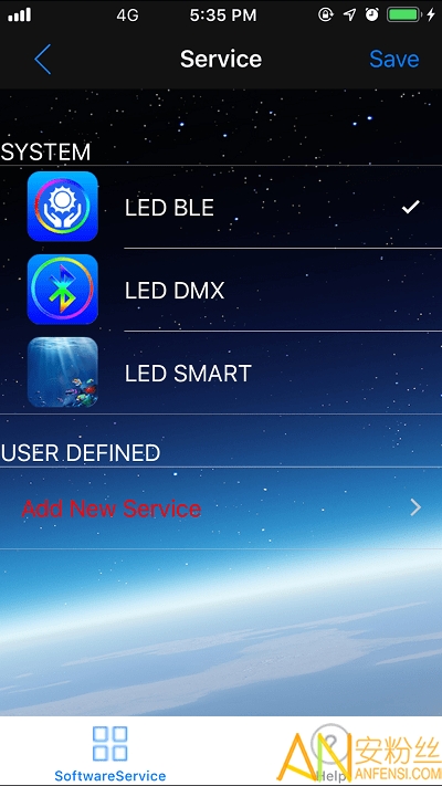 led lamp app